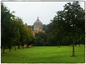 My first glimpse of the house