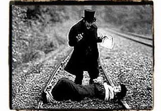 perilsofpaulinetiedtorailwaytracks