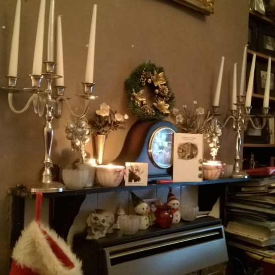 For those on my FB and Instagram you will have seen my wonky candle issue, but no worries the situation has been resolved, also notice the wonderful card there from a certain Lord David Prosser which I was thrilled to receive